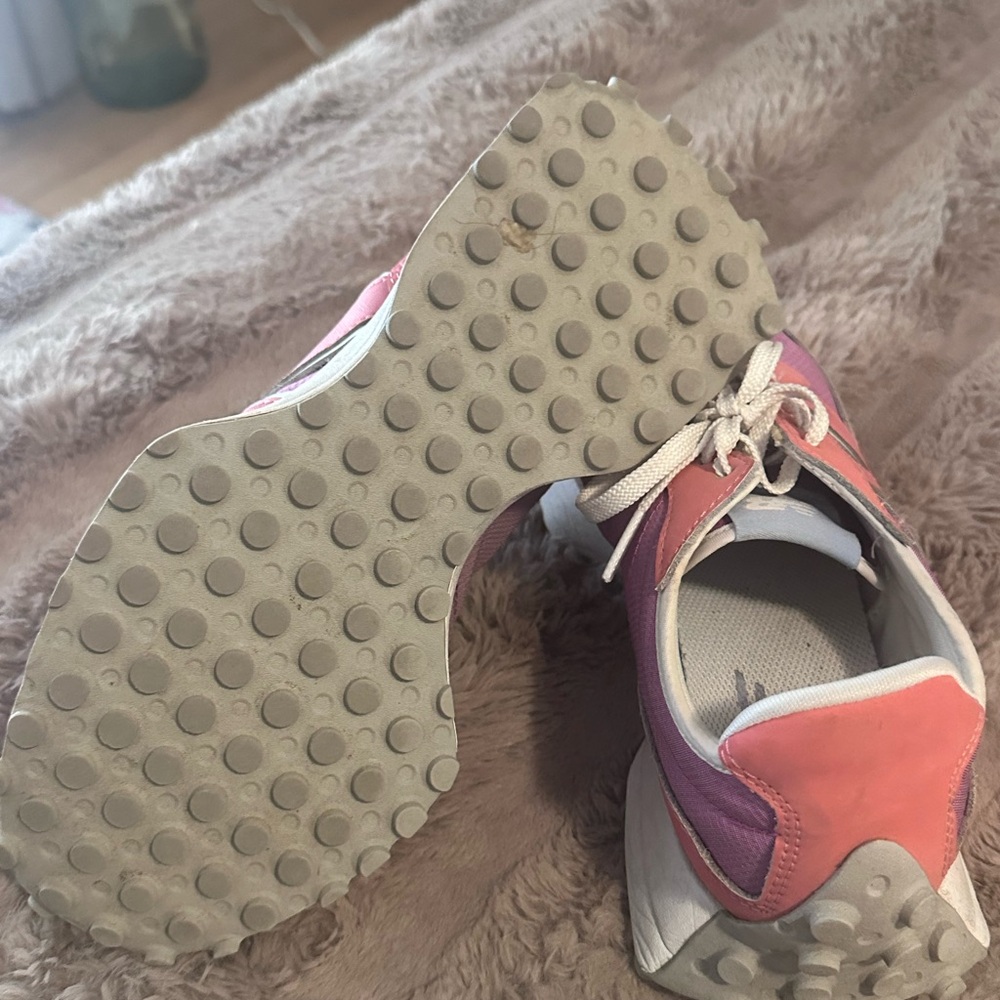 New Balance Women's Vibrant Orange and Purple Sneakers - Picture 7 of 8